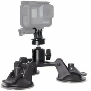 Triple Suction Cup for GoPro