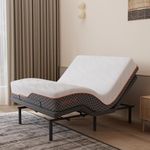 ESHINE Queen Adjustable Bed Frame w