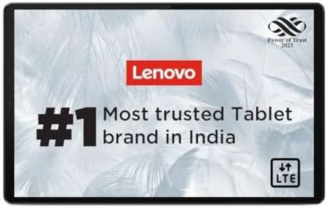 Lenovo Tab M10 FHD 3rd Gen| 10.1 Inch (25.65 cm) | 4 GB RAM, 64 GB ROM| Wi-Fi + LTE, Voice Calling | Full HD Display| Dual Speakers| Octa-Core Processor (Storm Grey)