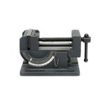 findmall 4 Inch Angle Drill Press Vise 0-90 Degree Tilting Angle Vise Iron Cradle Style Angle Vise Fit for Drilling Machine