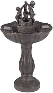 Smart Garden Solar Tipping Pail Garden Water Feature Fountain Bird Bath 1150110