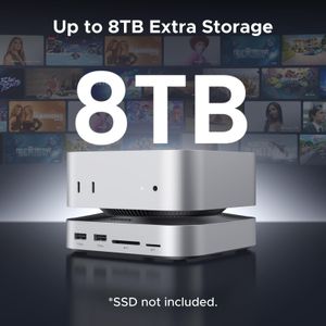 UGREEN Mac Mini M4 Dock – 10Gbps NVMe SSD Enclosure, USB-C Hub, Up to 8TB