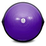 Bosu 72-10850 Home Gym Equipment The Original Balance Trainer 65 cm Diameter, Black and Purple