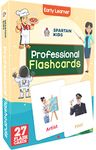 SPARTAN KIDS® Professional Flash Cards for Kids | 27 Early Learning Flash Cards Easy & Fun Way of Learning 1 Year to 6 Years Babies