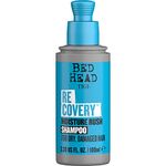 Bed Head by TIGI - Recovery Moisturising Shampoo - Ideal for Dry Damaged Hair - Hair Repair - Travel Size Shampoo - 100 ml