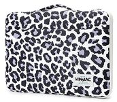 Kinmac 360° Protective Water Resistant Laptop Case Bag Sleeve with Handle for 12 inch-13.3 inch Laptop and Surface Pro,MacBook Pro 13",MacBook 12",New MacBook Air 13" Retina,iPad Pro 12.9 (Leopard)