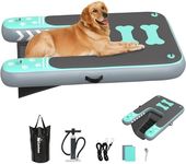 Linvivon Inflatable Dog Boat Ramp f