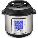 Instant Pot DUO EVO PLUS 5.7L Electric Pressure Cooker. 10 functions in 1: Sterilizer, Slow Cooker, Rice Cooker, Grain Maker, Steamer, Sauté, Yogurt Maker, Sous Vide, Bake and Pressure Cook