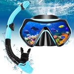 Snorkel Set Adults with Anti-Fog Pa