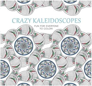 LEISURE ARTS Crazy Kaleidoscopes ColoringBk Coloring Books