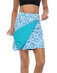 HDE Women's Cover Up Skirt 2-in-1 Wrap Around Swim Coverup - Hawaii Beach Length