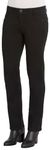 Democracy Women's Ab Solution Straight Leg Jean, Black, 6