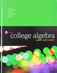 College Algebra: Graphs and Models + MyLab Math with Pearson eText and Video Notebook Access Card Package (24 Months)