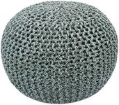 COTTON CRAFT Round Pouf Ottoman -Kn