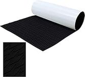 Hzshark Boat Flooring EVA Foam Boat Decking Universal DIY Surfboard Traction Pad Non-Slip Grip Mat Self-Adhesive 47.2"x11.8" Trimmable Sheet for Fishing Boat Kayak Yacht RV, for Jet Ski, for Jon Boat