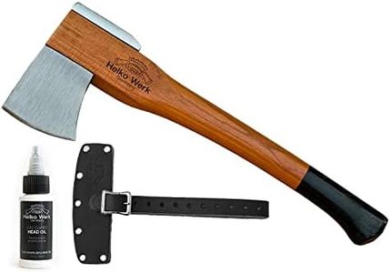 1844 Helko Werk Germany Vario Universal Hatchet - German Made Small Axe Hatchet and Pack Axe for Cutting Wood and Splitting Wood - Head 2 lbs, Handle 18 in. (Universal Hatchet) #10051