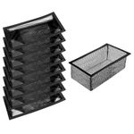 8 PCS Floor Register Cover Trap, Vent Filters Floor Register Trap Mesh, PVC Floor Register Vent Mesh Floor Vent Screen Net Floor Air Vent Cover for Preventing Small Items Keepatin (4 x 10 in)