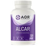 AOR - ALCAR, 120 Capsules - Helps to Reduce Fatigue - Helps to Relieve Pain Associated with Diabetic Neuropathy - Helps Maintain Cognitive Function During Aging