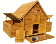 COCOON CHICKEN COOP HEN HOUSE POULTRY ARK NEST BOX NEW - LARGER MODEL 1000-2N WITH 6 NEST BOXES & CLEANING TRAY - 6 LARGE OR 8 MEDIUM OR 10 SMALL BIRDS