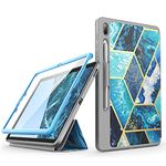 i-Blason Cosmo Protective Case for Samsung Galaxy Tab S7 FE 12.4 inch (2021) - Ocean Blue