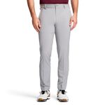 IZOD Men's Golf Swingflex Straight-Fit Flat-Front Pants, Cinder Block Strt, 36W x 30L