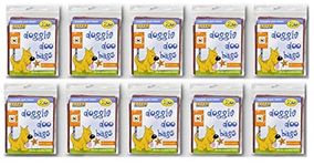 Snappies Tidy-Up Doggie Doo Bags with Tie Handles 10 Packs X 20 Bags