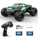HAIBOXING 1:18 Scale RC Truck 18859E – 4x4 Off-Road RC Car, 36 km/h High Speed, Water-Resistant Electronics, 2.4 GHz Remote Control and 2 Li-Po Batteries – Gift for Kids and Adults