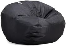 Big Joe Classic Bean Bag Chair, Bla