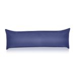 Pillowtex Cotton Body Pillow Cover (Navy - 20 x 72 )