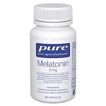 Pure Encapsulations Melatonin 3 mg | Supports the Body’s Natural Sleep-Wake Cycle | 60 Capsules