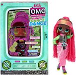 LOL Surprise OMG Dance Dance Dance Virtuelle Fashion Doll - 15 Surprises, Including Magic Blacklight, Shoes, Hair Brush, Doll Stand, and TV Package - For Girls Ages 4+