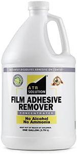 ATR Solution - ADHESIVE REMOVER - Conentrated - 1 Gallon - Removes adhesive from window tint/films, Paint protection films, Vinyl, Boat Graphics, Signs, Emblems, and Stickers