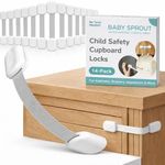 Cupboard Locks for Children (14 Pac