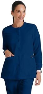 Grey's Anatomy 4450 Warm-Up Jacket Indigo S