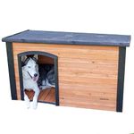 Precision Pet Extreme Log Cabin Large 45.5-Inch x 33-Inch x 32.8-Inch