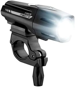 CYGOLITE Metro Plus– 800 Lumen Bike Light– 5 Night & 3 Daytime Modes– Compact & Durable – IP67 Waterproof– Secured Hard Mount– USB Rechargeable Headlight, Black