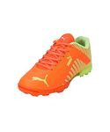 Puma Boys Evospeed Jr V2 Ultra Orange-Fast Yellow Cricket Shoe - 3UK (10735405)