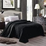 Black Fuzzy Blanket