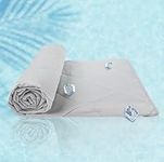 ZONLI Cooling Blanket - King Size Arc-Chill Cooling Blanket with Breathable Fabric, Q-Max>0.4, Perfect for Hot Sleepers Relief from Night Sweats and Insomnia, Ideal for Summer & Warm Climate，90x108.