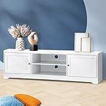 Oikiture 160cm TV Unit with Storage