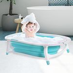 Baby Bath Tub Infant Toddlers Folda