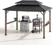 Sunjoy Wooden Grill Gazebo, 8 x 12 