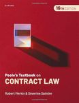 Poole's Textbook on Contract Law