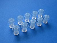 10 Small (S) Replacement Mushroom Domes Eartips Eargels Compatible with Klipsch X20i, X12i, X11i, Lou Reed X10i, X10i, XR8i, X7i, X6i, R6, R6i, R6m, R6 BT, and A5i in Ear Earphones