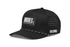 Golf Hat for Men - Golf Snapback - Fun Hat for Golfing - Funny Golf Hat for Men and Women - Birdies and Blackouts, Black, Medium-Large