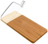 Prodyne 17582 126-B Bamboo Cheese Slicer, 12" by 6" Board, Bamboo