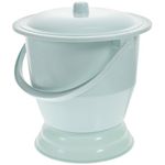 Chamber Pot with Lid Spittoon Chamber Buckets Seat Handle Potty Portable Toilet Urinal Night Urine Jug Potty Urinal Bottles for Elderly Pregnant Patient Blue
