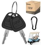 10L0L Golf Cart Ignition Keys 2 PCS for E-Z-GO 1982-up Gas and Electric Golf Cart 17063-G1 17063G1