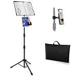 65 inch Music Stand with Phone Hold