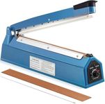 Youyijia 400mm Impulse Heat Sealer Portable Sealing Machine Balloon Heat Sealer Machine Mylar PP Plastic Bag Sealer Food Film Manual Pressure Sealer